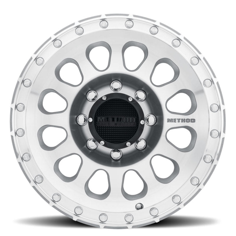 Method MR315 17x8.5 0mm Offset 8x180 130.81mm CB Machined/Clear Coat Wheel