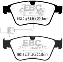 Load image into Gallery viewer, EBC 13-18 Bentley Continental 4.4TT Yellowstuff Front Brake Pads