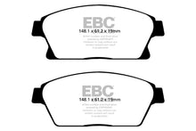 Load image into Gallery viewer, EBC 13-17 Buick Encore 1.4 Turbo Greenstuff Front Brake Pads