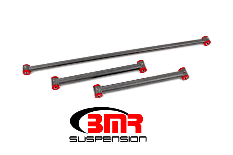 BMR 82-02 3rd Gen F-Body Non-Adj. Rear Suspension Kit Poly (Polyurethane) - Black Hammertone