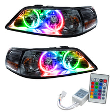 Load image into Gallery viewer, Oracle 05-11 Lincoln Town Car SMD HL (Non-HID) - ColorSHIFT w/ Simple Controller