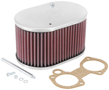 Load image into Gallery viewer, K&amp;N Custom Racing Air Filter Bolt-On for Single or Two Barrel Carburetors