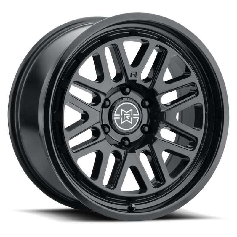 Method Raised MR804 20x12 / 8x6.5 BP / -40mm Offset / 121.3mm Bore - Gloss Black Wheel