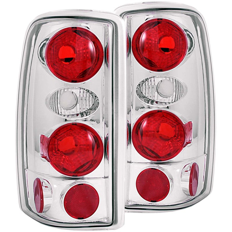 ANZO 2000-2006 Chevrolet Suburban Taillights Chrome