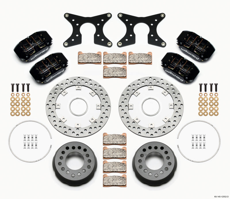 Wilwood Dynapro Lug Mount Dual Rear Dynamic Kit SA Drilled Big Ford New Style 2.50in Offset