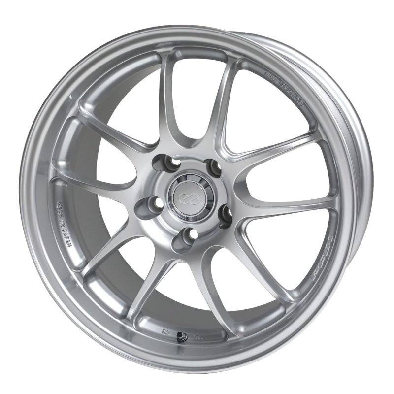 Enkei PF01 17x7.5 5x100 45mm offset Silver Wheel 02-10 WRX & 04 STI/05-09 LGT