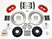 Load image into Gallery viewer, Wilwood Narrow Superlite 6R Front Hub Kit 14.00in Red 70-78 Camaro