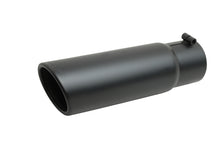 Load image into Gallery viewer, Gibson Rolled Edge Slash-Cut Tip - 5in OD/2.75-3in Inlet/12in Length - Black Ceramic