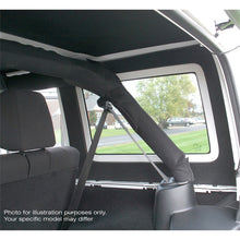 Load image into Gallery viewer, DEI 11-18 Jeep Wrangler JK 2-Door Boom Mat Rear Side Window Trim - 2 Piece - White