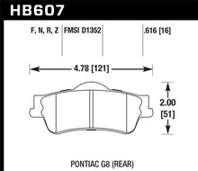 Load image into Gallery viewer, Hawk 13-15 Chevy Caprice Street HPS 5.0 Rear Brake Pads