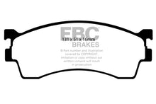 Load image into Gallery viewer, EBC 01-04 Mazda Protege 2.0 (Rear Drums) Greenstuff Front Brake Pads