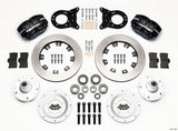 Wilwood Dynapro Dust-Boot Front Kit 12.19in 1965-1969 Mustang Disc & Drum Spindle