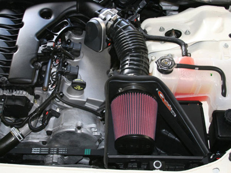 Airaid 05-08 Dodge Magnum / 06-10 Charger 2.7/3.5L CAD Intake System w/o Tube (Oiled / Red Media)