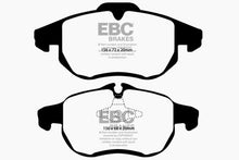 Load image into Gallery viewer, EBC 03 Saab 9-3 2.0 Turbo (Arc) Yellowstuff Front Brake Pads