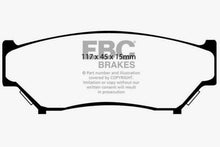 Load image into Gallery viewer, EBC 98-00 Chevrolet Tracker 1.6 (4 Door) Greenstuff Front Brake Pads