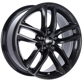 BBS SX 17x7.5 5x112 ET35 Crystal Black Wheel -82mm PFS/Clip Required