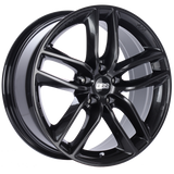 BBS SX 17x7.5 5x112 ET45 Crystal Black Wheel -82mm PFS/Clip Required