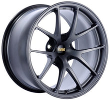 Load image into Gallery viewer, BBS RI-A 18x9.5 5x120 ET23 Matte Gray Wheel -82mm PFS/Clip Required