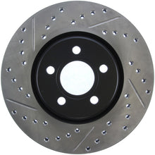 Load image into Gallery viewer, StopTech 03-09 Chrysler PT Cruiser Tur / 03-05 Dodge Neon SRT-4 Front Right Slotted &amp; Drilled Rotor