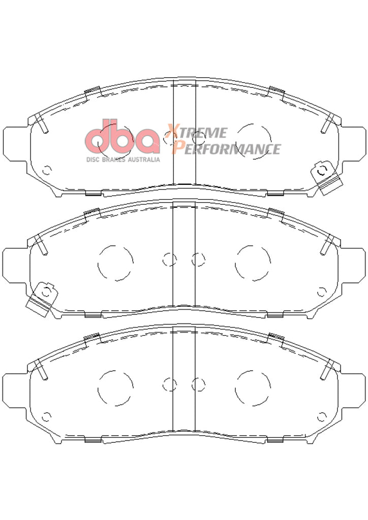 DBA 05-12 Nissan Pathfinder XP650 Front Brake Pads