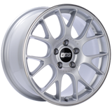 BBS CH-R 19x12 5x130 ET45 CB71.6 Brilliant Silver Polished Rim Protector Wheel w/Motorsport Etching