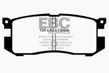 Load image into Gallery viewer, EBC 89-92 Ford Probe 2.2 Ultimax Rear Brake Pads