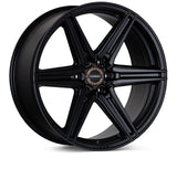 Vossen HF6-2 24x10 / 6x135 / ET25 / Deep Face / 87.1 - Satin Black Wheel