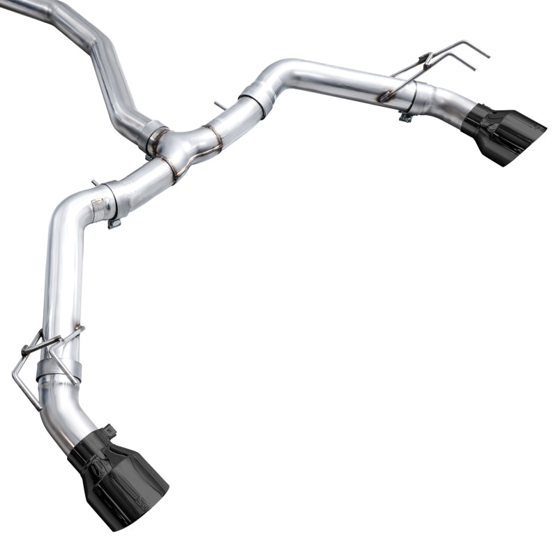 AWE Tuning 22+ Honda Civic Si/Acura Integra Track Edition Catback Exhaust - Dual Diamond Black Tips