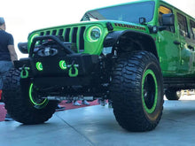 Load image into Gallery viewer, Oracle Jeep Wrangler JL/Gladiator JT LED Surface Mount Fog Light Halo Kit - Green SEE WARRANTY