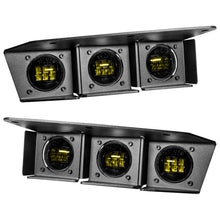 Load image into Gallery viewer, ORACLE Lighting 21-22 Ford Bronco Triple LED Fog Light Kit for Steel Bumper - Yellow SEE WARRANTY