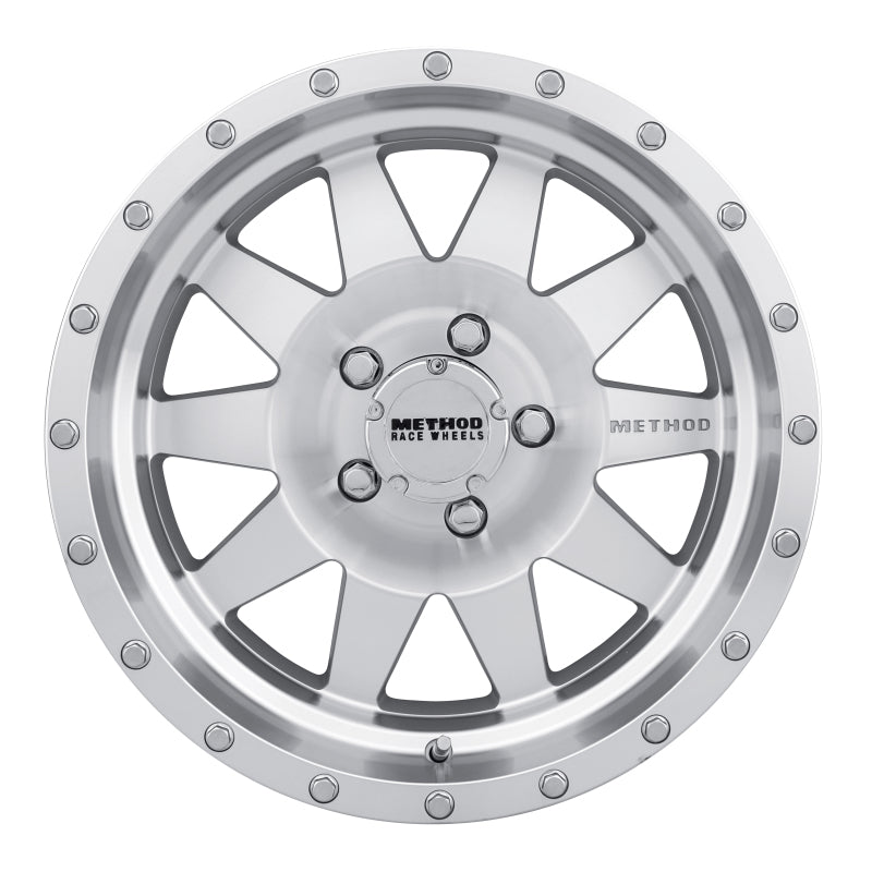 Method MR301 The Standard 17x8.5 0mm Offset 5x5 94mm CB Machined/Clear Coat Wheel