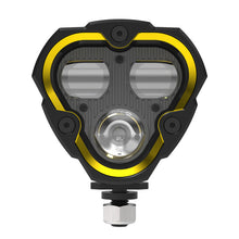 Load image into Gallery viewer, KC HiLiTES FLEX ERA 3 Dual Mode SAE Fog Light - Single Light Master Kit (w/Clear + Yellow Lens)