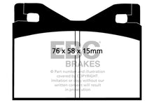 Load image into Gallery viewer, EBC 71-75 Ferrari 365 GTBB 4.4 Redstuff Rear Brake Pads