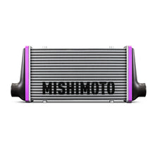 Load image into Gallery viewer, Mishimoto Universal Carbon Fiber Intercooler - Gloss Tanks - 450mm Black Core - C-Flow - P V-Band