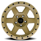 Dirty Life 9315 Compound 17x9 / 6x139.7 BP / -12mm Offset / 106mm Hub Desert Sand Wheel