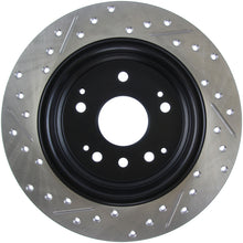 Load image into Gallery viewer, StopTech 04-08 Acura TL / 03-09 Honda Element Slotted &amp; Drilled Left Rear Rotor
