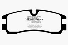 Load image into Gallery viewer, EBC 98-04 Cadillac Seville 4.6 Ultimax2 Rear Brake Pads