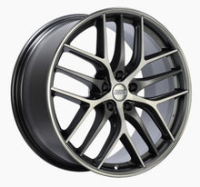 Load image into Gallery viewer, BBS CC-R 20x9.5 5x112 ET48 Satin Graphite Diamond Cut Polished Rim Protector Wheel -82mm PFS Req.