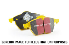 Load image into Gallery viewer, EBC 14+ Jaguar F-Type (Cast Iron Rotors Only) 5.0 Supercharged (490) Yellowstuff Rear Brake Pads