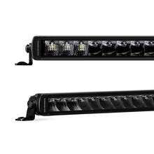 Load image into Gallery viewer, Go Rhino Xplor Blackout Series Sgl Row LED Light Bar (Surface/Threaded Stud Mount) 20.5in. - Blk