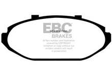 Load image into Gallery viewer, EBC 98-02 Ford Crown Victoria (Police) 4.6 (Phenolic PisTons) Greenstuff Front Brake Pads