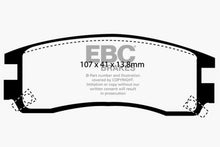 Load image into Gallery viewer, EBC 94-95 Buick Regal 3.1 Redstuff Rear Brake Pads