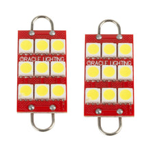 Load image into Gallery viewer, Oracle 44MM 6 LED 3 Chip - Loop Festoon Bulbs (Pair) - White SEE WARRANTY