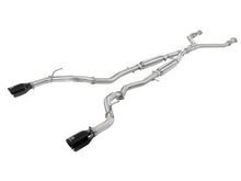 Load image into Gallery viewer, aFe Takeda 2.5in 304 SS Cat-Back Exhaust System w/ Black Tips 16-18 Infiniti Q50 V6-3.0L (tt)