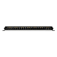 Load image into Gallery viewer, Go Rhino Xplor Blackout Combo Series Sgl Row LED Light Bar w/Amber (Side/Track Mount) 20.5in. - Blk