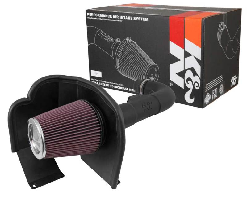 K&N 2014 CHEVROLET/GMC Silverado & Sierra V6 4.3L Performance Air Intake System