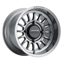 Load image into Gallery viewer, Method MR411 Bead Grip 15x7 / 5+2/38mm Offset / 4x156 / 132mm CB Gloss Titanium Wheel