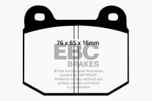 Load image into Gallery viewer, EBC 75-80 Lotus Esprit 2.0 Redstuff Front Brake Pads