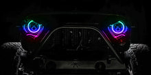 Load image into Gallery viewer, Oracle 7in High Powered LED Headlights - Black Bezel - ColorSHIFT - BC1 SEE WARRANTY