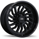 D-STRUCT 20x10.0 5x139.7mm -15 77.8mm BLK / MIL